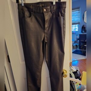 White House Black Market Skinny Coated Jeans